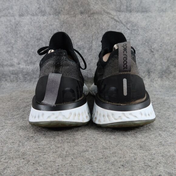 Nike Shoes Womens 8 Athletic Trainers Epic React Flyknit Running Active Black - Picture 5 of 12